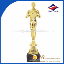 2017 metal trophy customized Oscar awards trophies